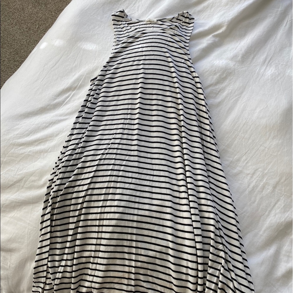 Striped loose dress